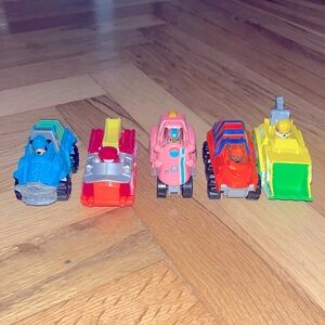 5 Paw Patrol Die Cast Cars